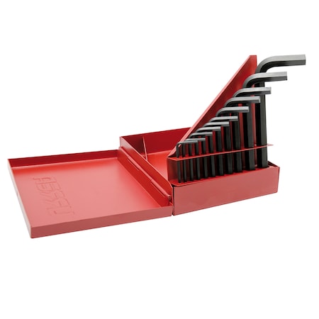 Urrea Industrial grande short L-type Hex Key Set 11Pc 4975